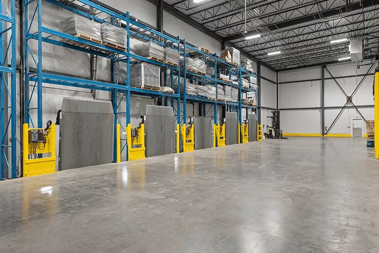 Weeks Food warehouse interior