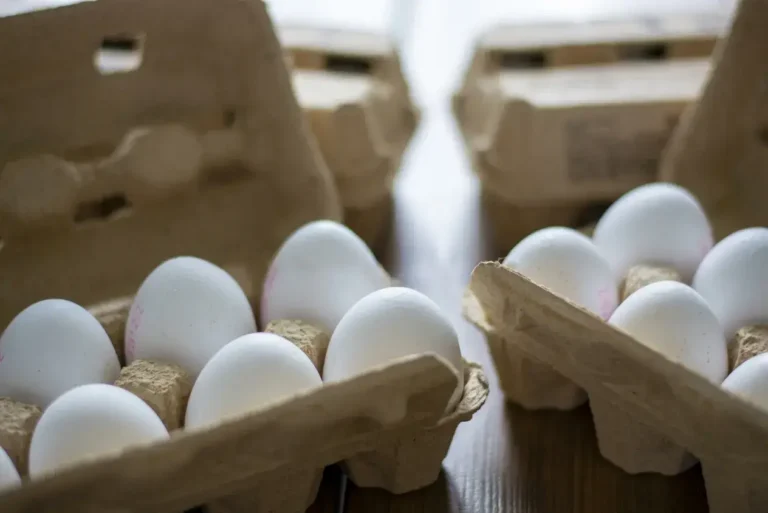 Eggs in cardboard cartons